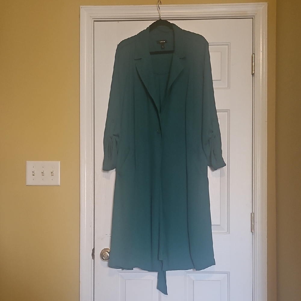 Torrid Green Jacket
